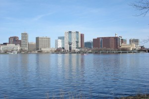 Skyline of Cambridge Ma