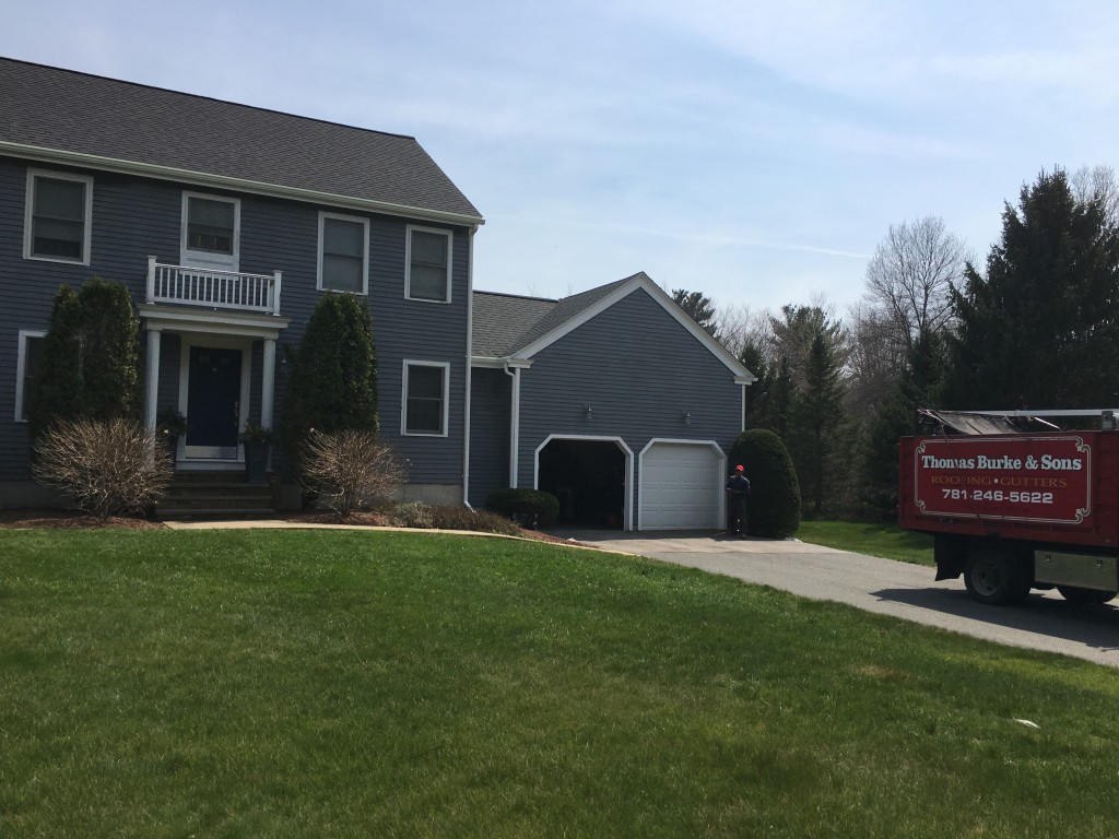 roofing project in Georgetown ma