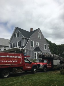 roofing project in melrose