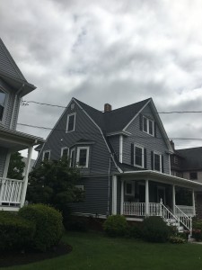 home roofing project