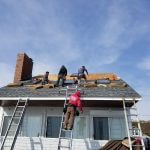 Workers on Roof