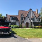 melrose roofing job