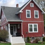 Red Roof Shingle House