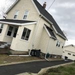 New asphalt shingles on home