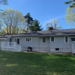 Siding on a home